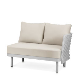 luxe right arm loveseat