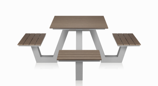 picnic tables