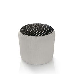 casbah small pouf (round)