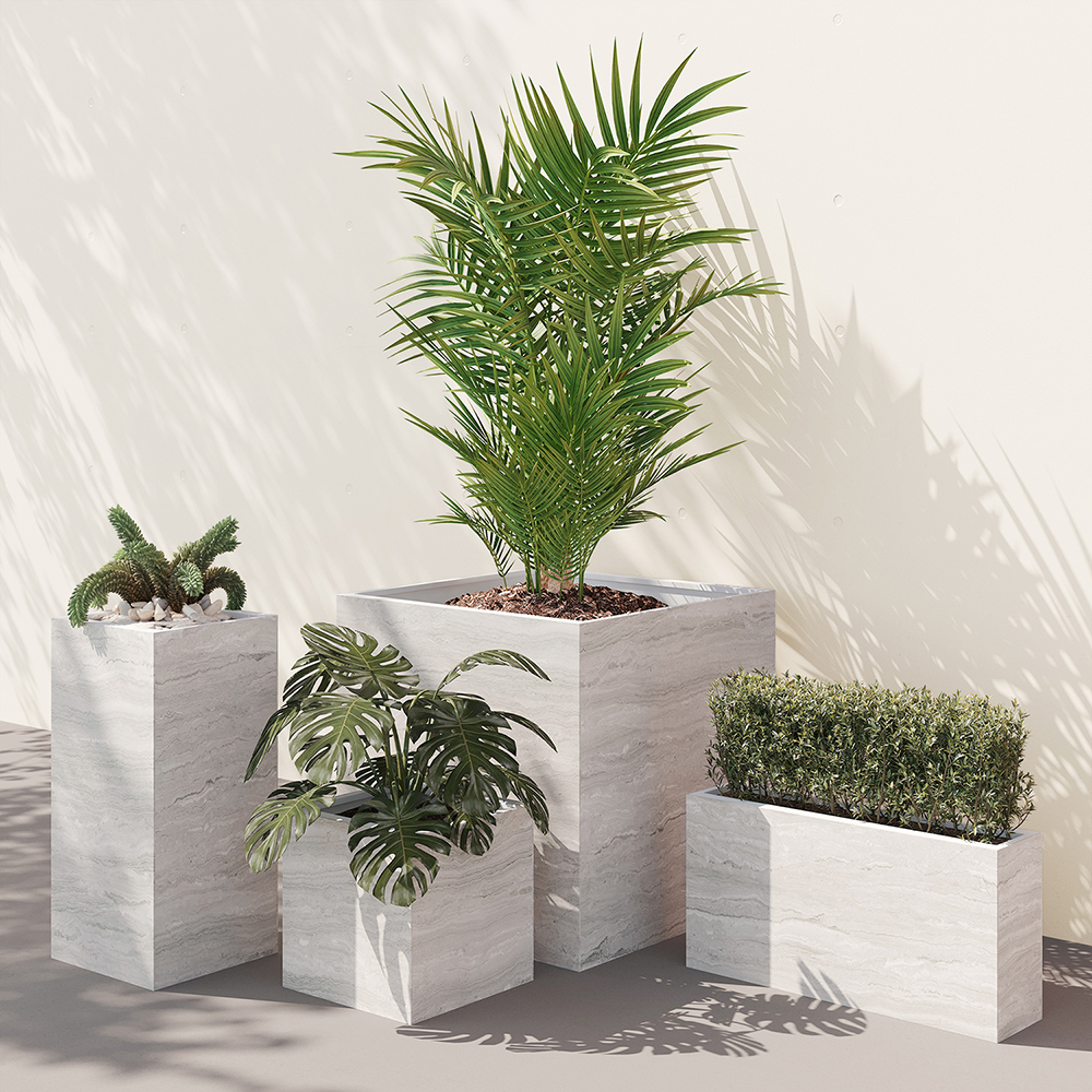 porcelain planters